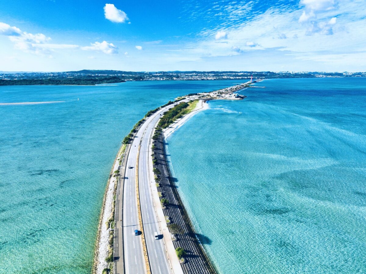 海中道路