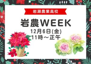 Read more about the article 岩農WEEK