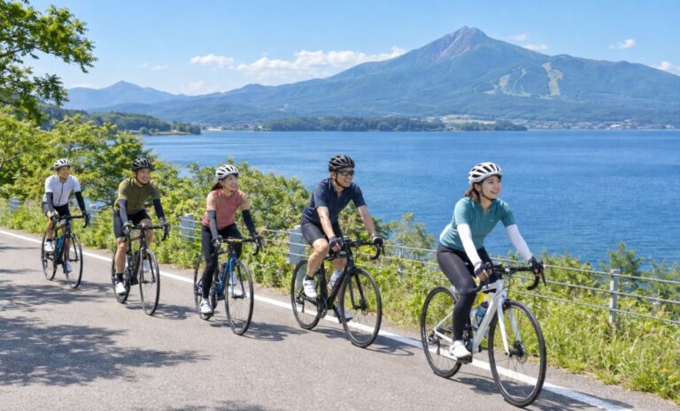サイクルウエア　ももりん　福島 自転車の旅 – 福島空港 Fukushima Airport