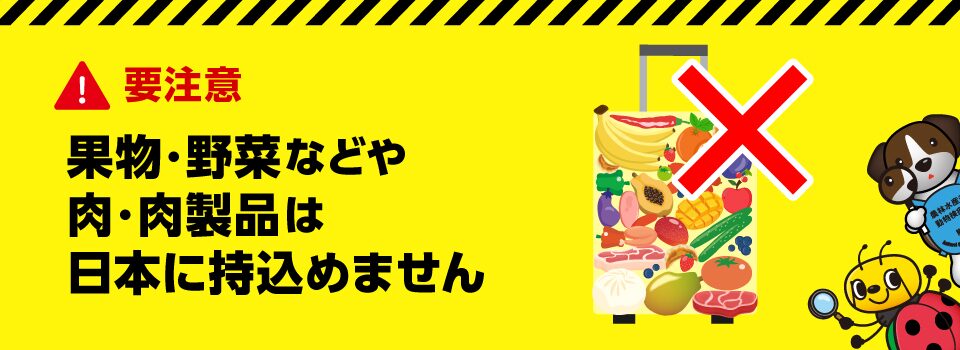 You are currently viewing 日本に持ち込めないもの