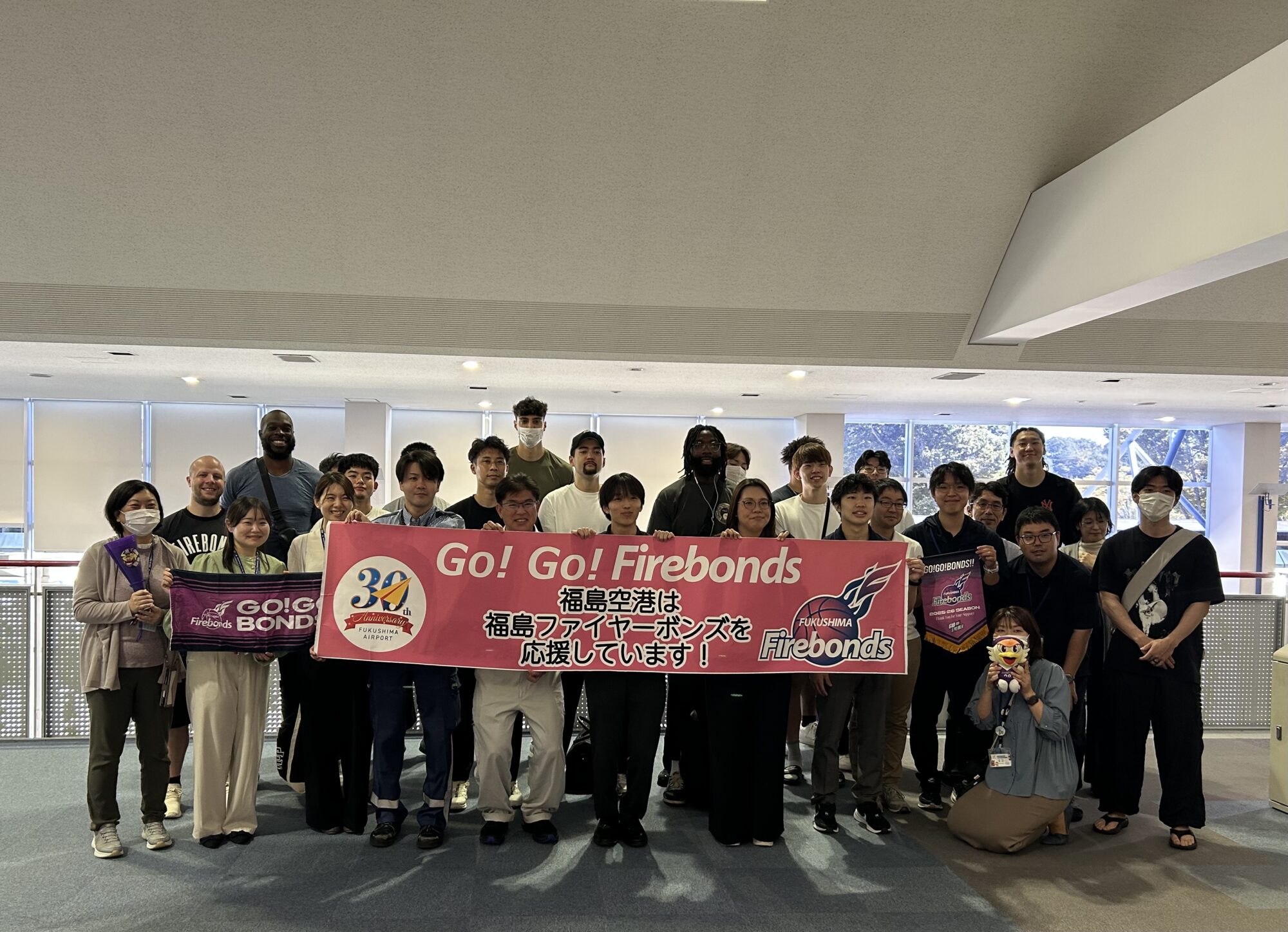 You are currently viewing 福島ファイヤーボンズが伊丹便でBリーグ開幕戦へ
